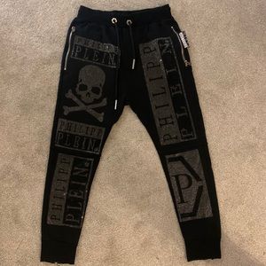 Phillipp Plein Crystal Sweatpants Homme